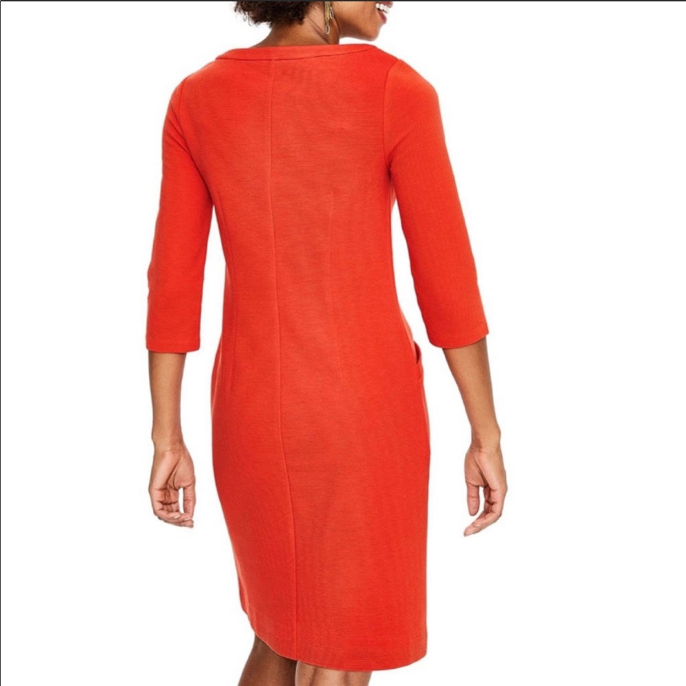 Boden Jasmine Ottoman Dress - Gladioli - Picture 3 of 7